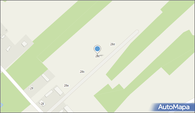 Łukawa, Łukawa, 28c, mapa Łukawa