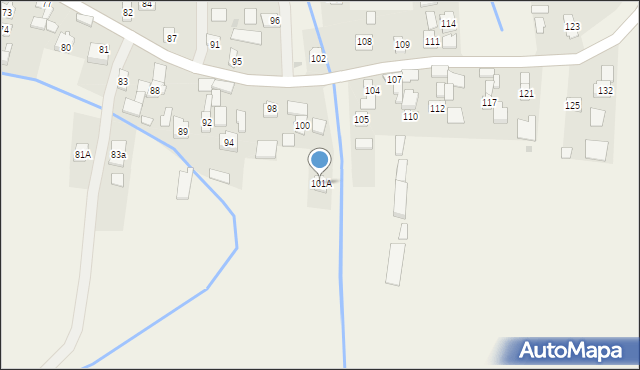 Łukawiec, Łukawiec, 101A, mapa Łukawiec