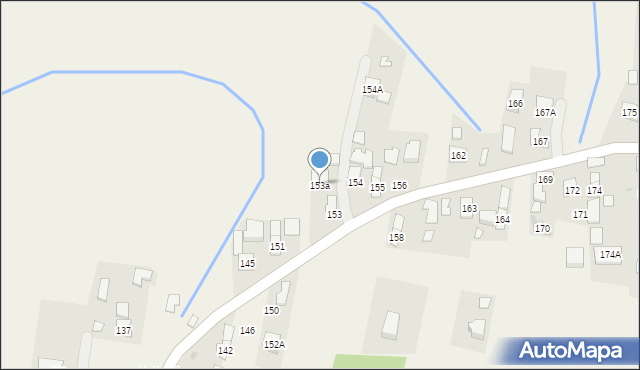 Łukawiec, Łukawiec, 153a, mapa Łukawiec