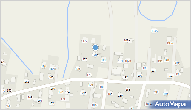 Łukawiec, Łukawiec, 178a, mapa Łukawiec