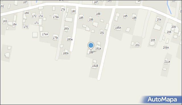 Łukawiec, Łukawiec, 189, mapa Łukawiec