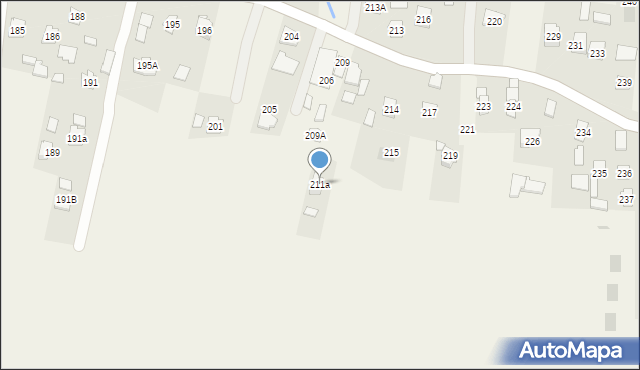 Łukawiec, Łukawiec, 211a, mapa Łukawiec