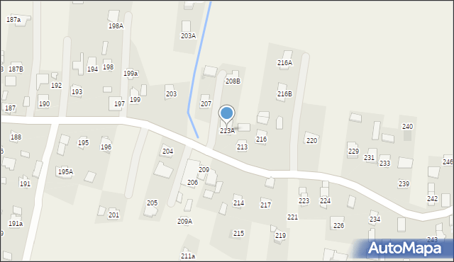 Łukawiec, Łukawiec, 213A, mapa Łukawiec