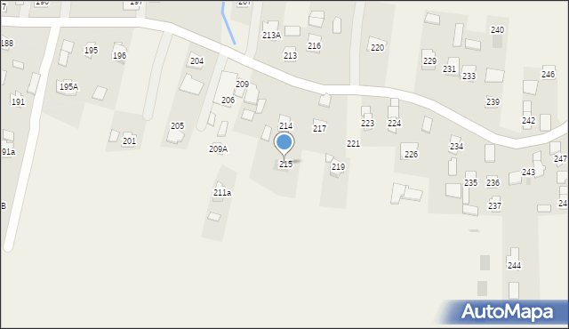 Łukawiec, Łukawiec, 215, mapa Łukawiec