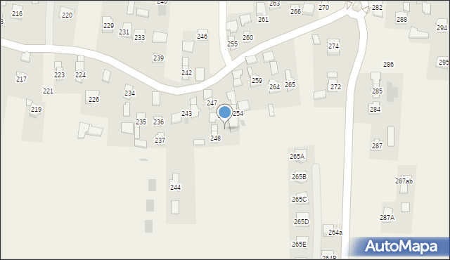 Łukawiec, Łukawiec, 250, mapa Łukawiec