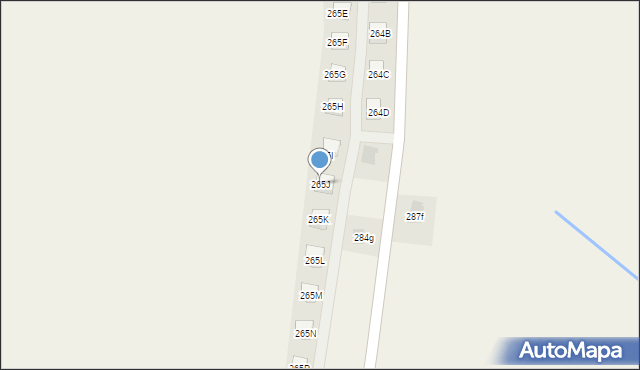 Łukawiec, Łukawiec, 265J, mapa Łukawiec