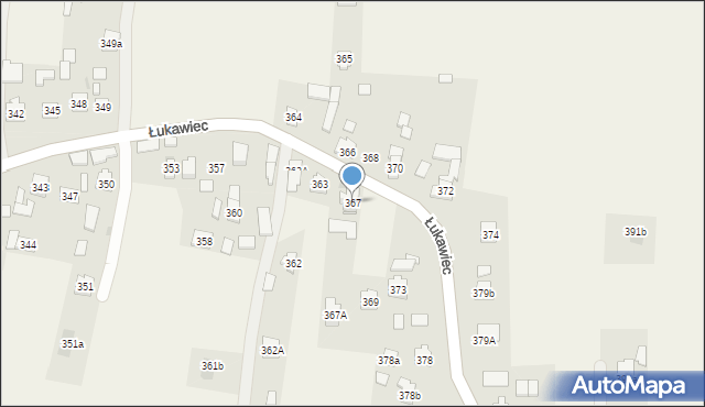 Łukawiec, Łukawiec, 367, mapa Łukawiec
