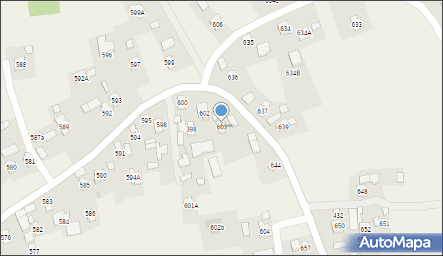 Łukawiec, Łukawiec, 603, mapa Łukawiec