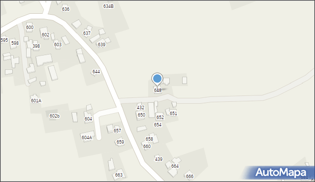 Łukawiec, Łukawiec, 648, mapa Łukawiec