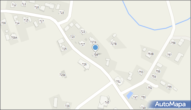 Łukawiec, Łukawiec, 728, mapa Łukawiec