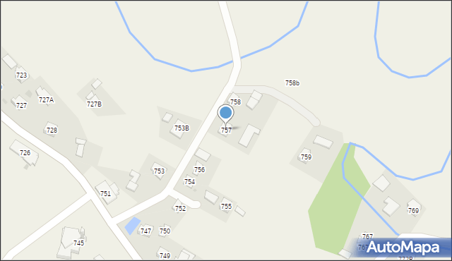 Łukawiec, Łukawiec, 757, mapa Łukawiec