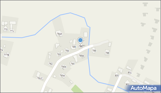 Łukawiec, Łukawiec, 786, mapa Łukawiec