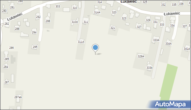 Łukawiec, Łukawiec, 85a, mapa Łukawiec