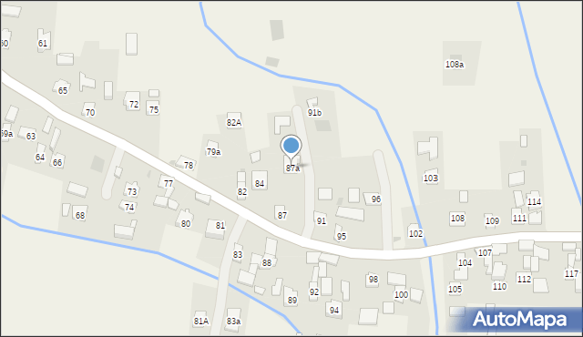 Łukawiec, Łukawiec, 87a, mapa Łukawiec