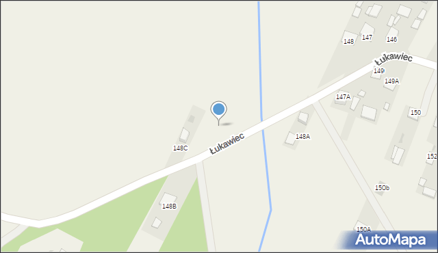 Łukawiec, Łukawiec, 148cb, mapa Łukawiec