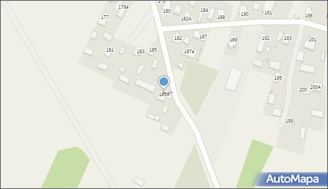 Łukawiec, Łukawiec, 185A, mapa Łukawiec