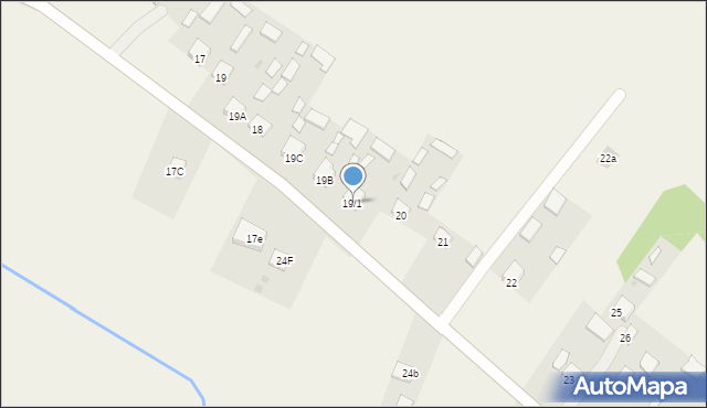 Łukawiec, Łukawiec, 19/1, mapa Łukawiec