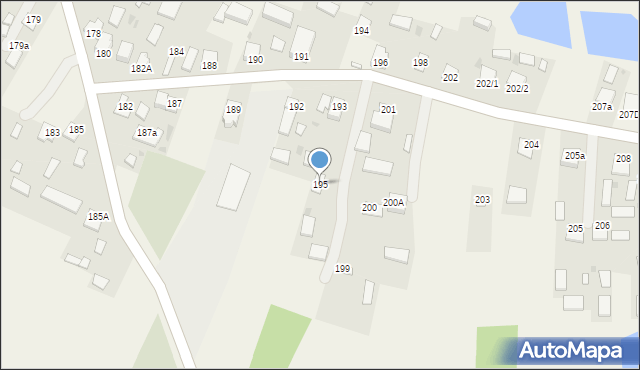 Łukawiec, Łukawiec, 195, mapa Łukawiec