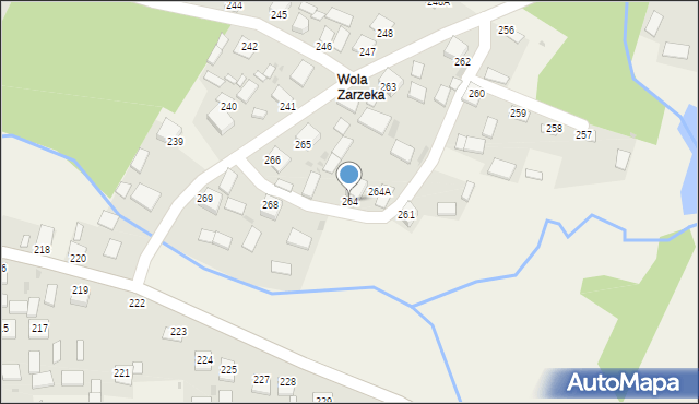 Łukawiec, Łukawiec, 264, mapa Łukawiec