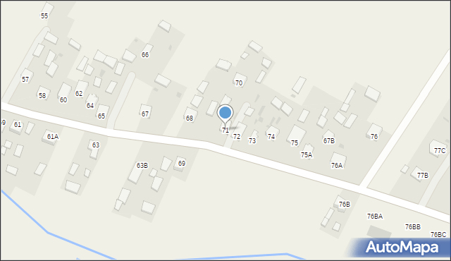 Łukawiec, Łukawiec, 71, mapa Łukawiec