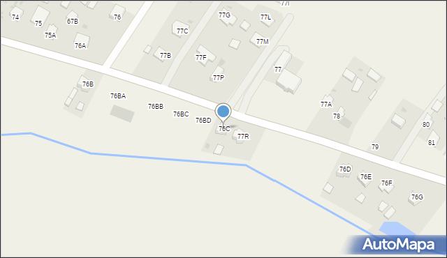 Łukawiec, Łukawiec, 76C, mapa Łukawiec