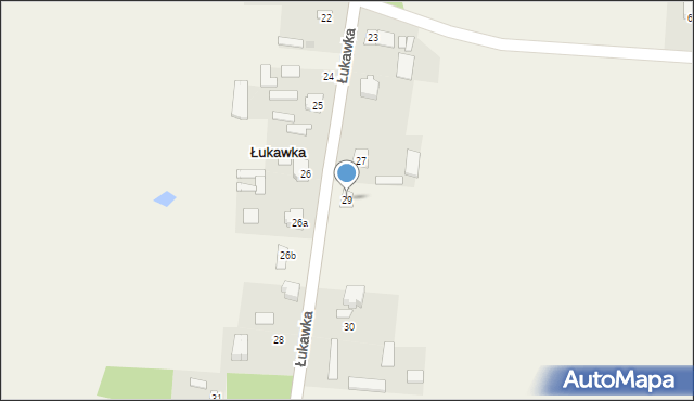 Łukawka, Łukawka, 29, mapa Łukawka