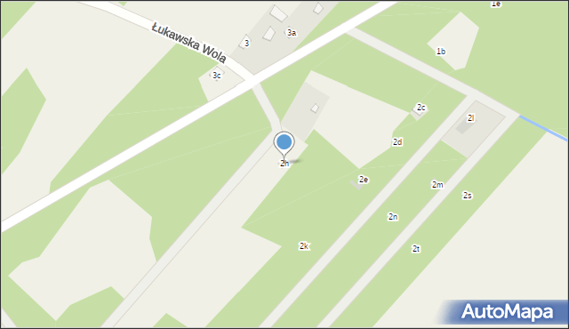 Łukawska Wola, Łukawska Wola, 2h, mapa Łukawska Wola