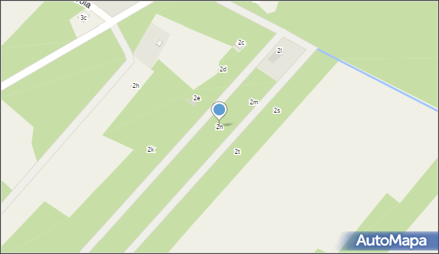 Łukawska Wola, Łukawska Wola, 2n, mapa Łukawska Wola
