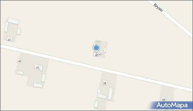 Łukomie, Łukomie, 40, mapa Łukomie