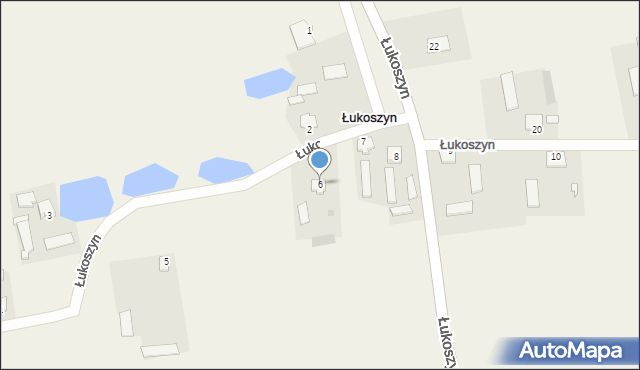 Łukoszyn, Łukoszyn, 6, mapa Łukoszyn