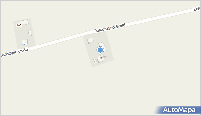 Łukoszyno-Borki, Łukoszyno-Borki, 15, mapa Łukoszyno-Borki
