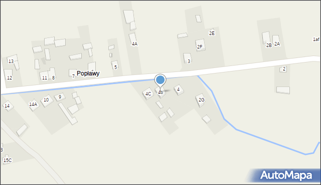 Łukowa, Łukowa, 4b, mapa Łukowa