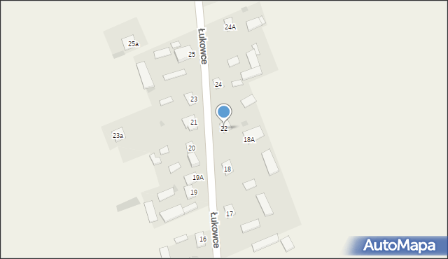 Łukowce, Łukowce, 22, mapa Łukowce