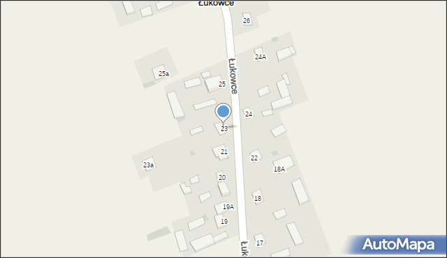 Łukowce, Łukowce, 23, mapa Łukowce