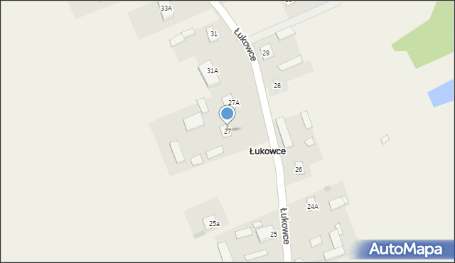 Łukowce, Łukowce, 27, mapa Łukowce