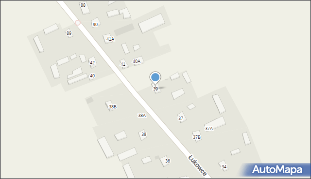 Łukowce, Łukowce, 39, mapa Łukowce