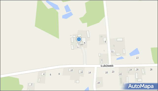 Łukówek, Łukówek, 3, mapa Łukówek