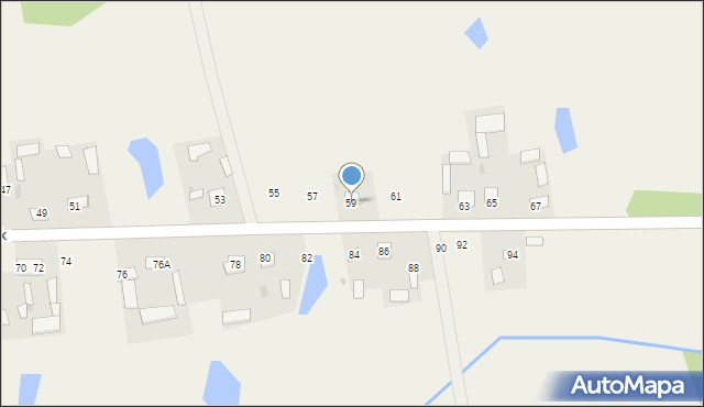 Łukówek, Łukówek, 59, mapa Łukówek