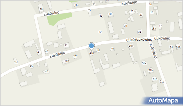 Łukówiec, Łukówiec, 47a, mapa Łukówiec