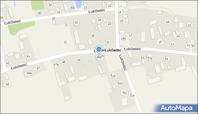 Łukówiec, Łukówiec, 49b, mapa Łukówiec