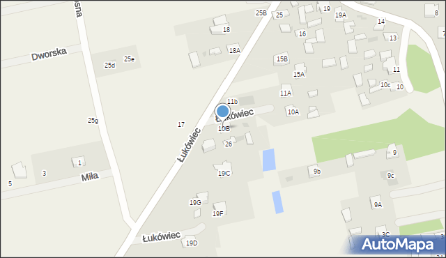 Łukówiec, Łukówiec, 10B, mapa Łukówiec
