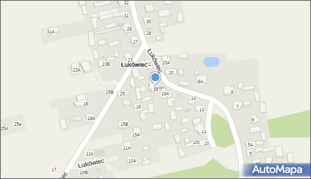 Łukówiec, Łukówiec, 19, mapa Łukówiec