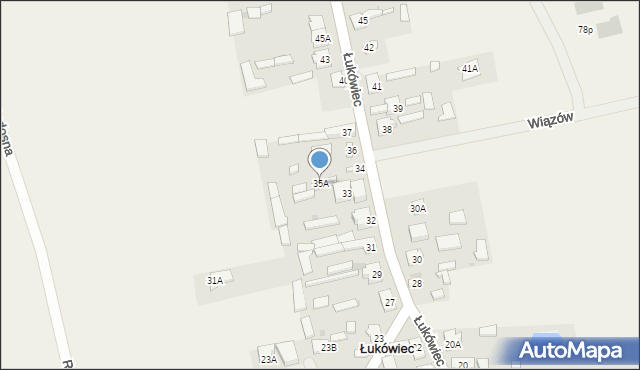 Łukówiec, Łukówiec, 35A, mapa Łukówiec