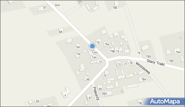 Łukówiec, Łukówiec, 74B, mapa Łukówiec