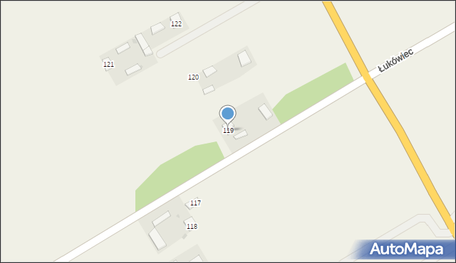 Łukówiec, Łukówiec, 119, mapa Łukówiec