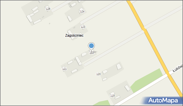 Łukówiec, Łukówiec, 122, mapa Łukówiec
