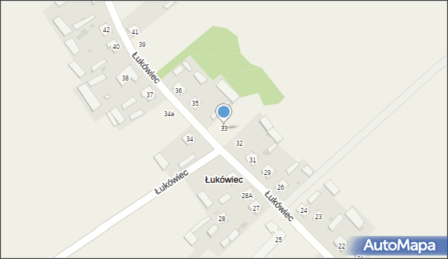 Łukówiec, Łukówiec, 33, mapa Łukówiec