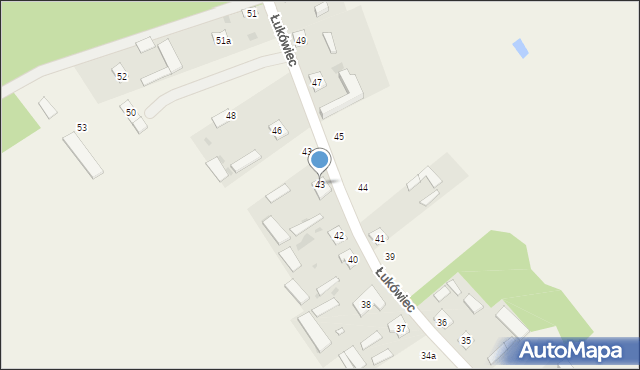 Łukówiec, Łukówiec, 43, mapa Łukówiec