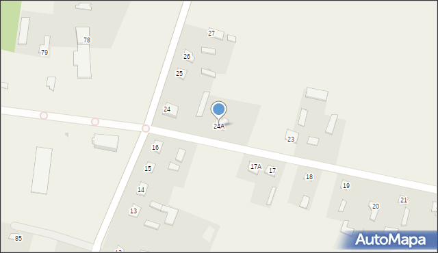 Łukowo, Łukowo, 24A, mapa Łukowo