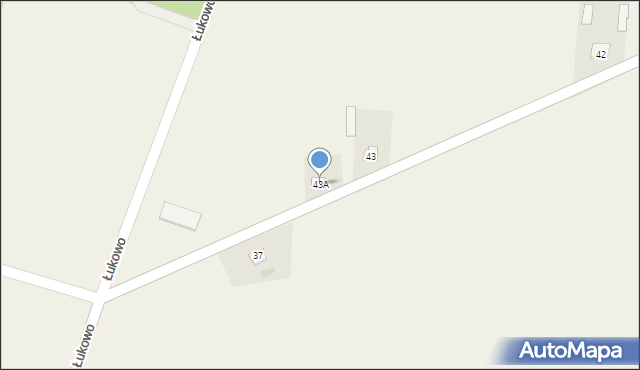 Łukowo, Łukowo, 43A, mapa Łukowo